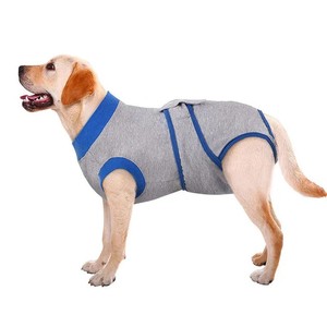 Combinaison de stérilisation pour chien et chat, en coton, protection des plaies, <span class=keywords><strong>anti</strong></span>-anxiété, combinaison de protection pour la récupération - Product Image 6