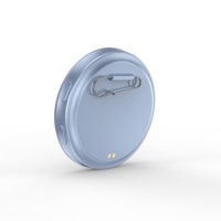 Badge électronique intelligent personnalisé, écran tactile HD de 1,7 pouce, affichage dynamique de GIF, vidéo, photo, anime, badge numérique