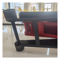 Support en caoutchouc coussinets en caoutchouc noir fendu hydraulique profil bas rouge ou blanc couleur différente utilisée pour le cric de plancher d'ascenseur de voiture