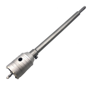 Concrete Wall Hole Opener Kit Diamond Core Bit 30-160mm Extension Rod 110-500mm For Masonry Drilling - Product Image 2