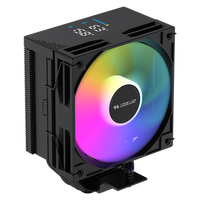 Refroidisseur d'air pour processeur COOLLEO B40 DIG BK ARGB V2, compatible avec les sockets Intel LGA 115X/1200/1700/1851, pour refroidir les ordinateurs de jeu AM4 AM5, TDP 220W