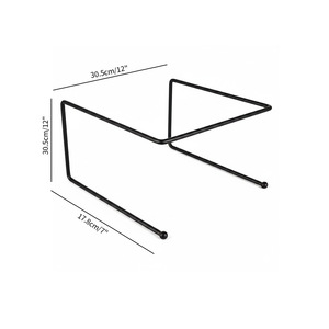 Soporte para <span class=keywords><strong>Pizza</strong></span> <span class=keywords><strong>de</strong></span> Alambre <span class=keywords><strong>de</strong></span> Hierro con Recubrimiento <span class=keywords><strong>de</strong></span> Polvo Termoplástico Personalizado - Product Image 5