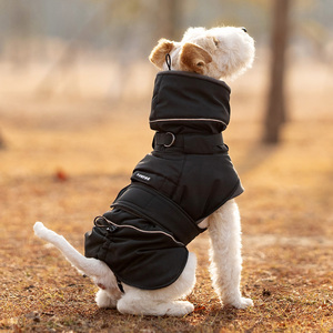 ג 'קטים כלבים jackets לוגו מותאם אישית יוקרה החורף חם עמיד למים למטה בגדים מודרניים לחיות מחמד מוצק לנשימה - Product Image 3