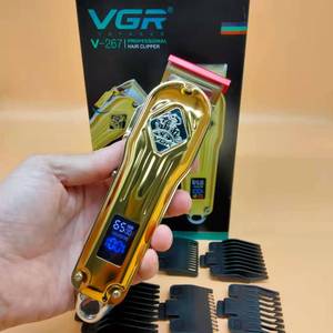 <span class=keywords><strong>ต</strong></span>ัดผมชายขั้นสูงไร้สายแบบชาร์จไฟได้ Clippers V-267 <span class=keywords><strong>VGR</strong></span> V267ไฟฟ้าทริมเมอร์มืออาชีพปั<span class=keywords><strong>ต</strong></span><span class=keywords><strong>ต</strong></span>าเลี่ยนผม - Product Image 4