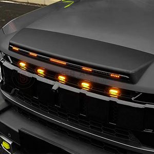 Haute qualité 12V Auto voyant d'avertissement d'urgence Automobile calandre lumière LED pour Jetour T2 accessoires de voiture - Product Image 4