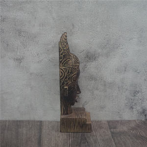 มือแกะสลักเรซิ่นดั้งเดิมเผ่ารูปปั้นประติมากรรมศิลปะ Totem รูปแกะสลัก - Product Image 4