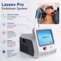 Appareil de liposuccion et de lipolyse Vaser à laser diode Endolaser 980nm 1470nm pour la perte de poids.