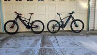 Cadre de vélo électrique en carbone Dengfu E82 2026 à suspension intégrale avec écran intégré et dropout UDH pour moteur central Bafang M510 M560
