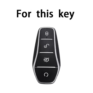 Housse de protection en silicone souple pour clé de voiture BYD Song Plus Qin DMI Han EV Yuan Pro Tang ATTO 3, porte-clés, accessoire de sac - Product Image 6