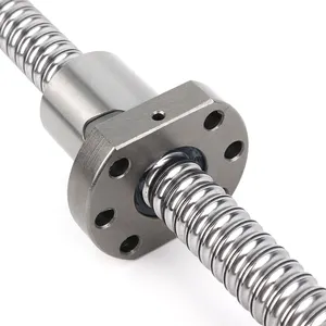 C7 Ball screw Linear Guide SFU3205 SFU3210 250mm-500mm rolled ballscrew with single ball nut for CNC Machine parts