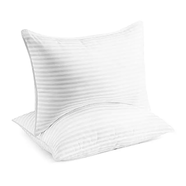 Luxury Custom Soft and Down Fill White Pillows Inserts Feather Sleep Bed Pillow