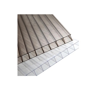 Matériaux de construction Feuille creuse en polycarbonate Offre Spéciale de haute qualité Feuille creuse en PC ignifuge résistant aux UV pour serre - Product Image 4