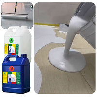 Peinture de sol en époxy colorée écologique, non toxique, antidérapante et lisse, à faible coût, pour revêtement de sol d'usine