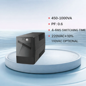 450VA 650VA 850VA 1000VA 스탠바이 <span class=keywords><strong>UPS</strong></span> 내장 배터리 포함 220V 50/60Hz 소형 백업 무정전 전원 공급 장치 LED PC용 - Product Image 1