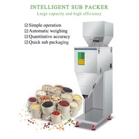 Machine de remplissage automatique grande capacité pour café en grains, sachets de thé, poudre sèche, farine, sucre, épices, et poudres granulaires avec fonction de pesage