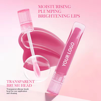 Produits en stock, gloss à lèvres liquide hydratant vegan à effet repulpant longue durée, logo personnalisé, faible MOQ, livraison rapide