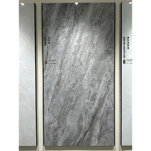 Lastra di Roccia 1200 * 2400 * 9mm Grigio Nuvola Superficie Lucida Adatta per Ville Grandi Appartamenti Edifici per Uffici - Product Image 5