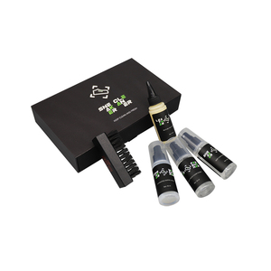 Kit d'entretien de chaussures imperméable de qualité supérieure Décontamination active rapide Nettoyant pour baskets Adoucir Mousse Lavage Conditionneur de cuir Sans alcool - Product Image 4