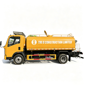 Camion-citerne à eau Sinotruk HOWO 4x2 5000L 5cbm pour la construction, camion pulvérisateur d'eau pour la suppression de la poussière sur les chantiers - Product Image 1