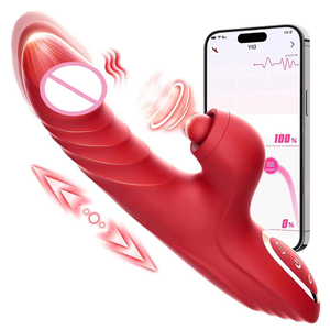 4 En 1 10 vibración 7 empuje mujeres conejo clítoris estimulador consoladores punto G vibrador propulsor juguetes sexuales masajeador - Product Image 1