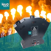 Machine de projection de feu DMX avec 3 têtes de flamme, outil pour spectacle des effets de scène
