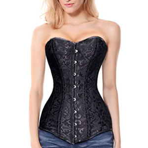 Wholesale Transparent Women's Bustiers Top Overbust Corset <strong>Lingerie</strong> <strong>White</strong> <strong>Bodysuit</strong> for Wedding Dresses - Product Image 1