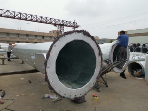 テレコムモノポールタワー5-50m高さカスタマイズされた形状 - Product Image 4