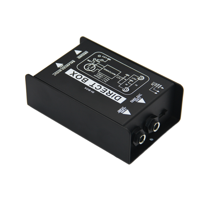 DI Box, Direct Box, Impedance Conversion, DI Box, DI Effect Device, Audio Isolator, Passive DI Box