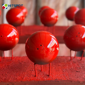 Balle de lancer en fonte avec logo personnalisé 1kg 3 kg 4kg 5 kg 6kg 7.26kg Équipements d'entraînement de lancer de couleurs différentes Vente de tir du poids - Product Image 1