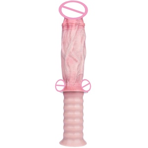 5.2cm Thick Double-layer <b>Dildo</b> Hand Shank Huge Realistic <b>Dildo</b> Female Masturbation Tools Prostate Stimulation Sex Toys for Women - Product Image 4