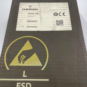 Module de commande industriel Emerson A6500-UM fabriqué en Allemagne, protégé contre les discharges électrostatiques - Product Image 1