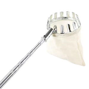 Herramienta de recolección de frutas con cuchilla de acero inoxidable resistente y bolsa de recolección, recolector manual de frutas para alturas, recolector de frutas que ahorra fruta - Product Image 4