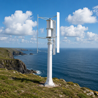 Éolienne verticale pour toit de bateau ou ferme, générateur électrique de petite puissance 100KW 220V