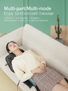 Portable Full Body Heating Relaxation Massage Cushion Seat Car Massage Seat Cover Home Massage Chair Cushion Mattress