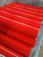 Rouleau de convoyeur en acier robuste innovant, antistatique et antibactérien, pour l'industrie minière du charbon, taille et couleur personnalisables