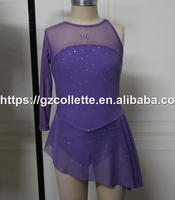 Robe de ballet style occidental pour filles, tenue de danse pour enfants, costume de scène pour adultes, justaucorps en maille extensible, robe de ballet
