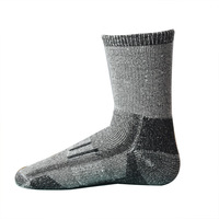 Chaussettes de sport longues en laine mérinos pour homme, épaisses, pour l'hiver, la course à pied, le fitness, le ski en plein air, anti-transpiration, anti-frottement