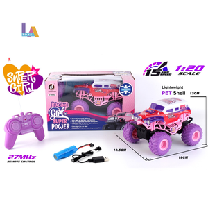 Longthuy Hecho en Vietnam Escalada coche de control remoto 2,4G 4X4 truco coche giratorio juguete niña Regalo de vacaciones para niños - Product Image 4