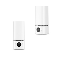 Stérilisateur d'air 8L Réservoir d'eau Humidificateur d'air Maison Intelligent H13 Filtre Hepa Humidificateur d'air et purificateur à ultrasons