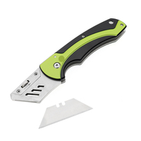 Couteau pliant à lame rétractable BoChen, couteau utilitaire multifonctionnel pour le camping, outil d'ouverture, lame à changement rapide, portable