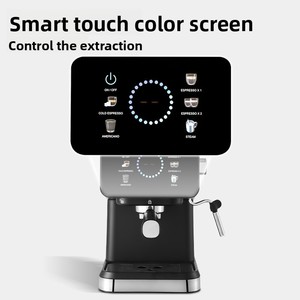 Cafeteras Espresso Inteligentes en Oferta, 20 Bares, Acero Inoxidable, Máquinas de Cappuccino Profesionales, Cafetera de Alta Presión de 20 Bares - Product Image 6