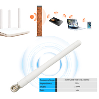 Antenne canard en caoutchouc personnalisable à gain élevé 868 MHz 2 dBi, longueur 116 mm, 90° ° Antenne LoRa externe SMA mâle pour extérieur