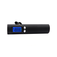 Balance de bagages numérique avec lampe torche intégrée, capacité 50 kg/10 g, balance électronique pour valise, sac de voyage, bagages