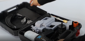 Nettoyeur de Voiture Haute Pression Portable avec <span class=keywords><strong>Batterie</strong></span> Lithium 21V, Pistolet <span class=keywords><strong>à</strong></span> Pression Sans Fil pour Lavage <span class=keywords><strong>à</strong></span> l'Eau - Product Image 4