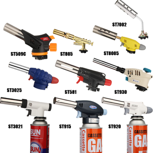 Butane <strong>torch</strong> Gun Gas <strong>Flame</strong> Fire Grill Mini Refillable <strong>Torches</strong> Blow Small BBQ Camping Food Cooking Creme Brulee - Product Image 1