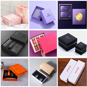 Hộp quà tặng cao cấp bằng bìa cứng, có ngăn kéo, đóng mở hai cửa, in ép nhiệt sáng tạo, tùy chỉnh theo yêu cầu nhà máy. - Product Image 6