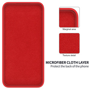 Custodia per Xiaomi <span class=keywords><strong>14</strong></span> <span class=keywords><strong>Pro</strong></span> in Silicone Liquido Solido di Alta Qualità, Minimalista, Anti-Caduta, a Copertura Totale - Product Image 5