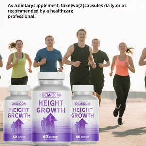 Capsule Naturali per la Crescita in Altezza, Migliorano la Densità Ossea, per Bambini e Adolescenti, Disponibile Etichetta Privata OEM - Product Image 3