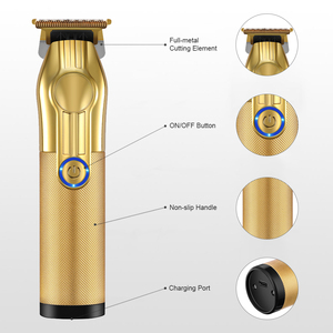 Cortadora de pelo profesional recargable de aluminio, máquina de cortar pelo profesional - Product Image 4