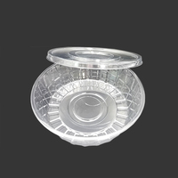 Y-2500 Hot Selling Duurzame Transparante Plastic Fruit Snijdoos Watermeloen Fruitsalade Transparante Verpakkingsdoos Vers Gesneden Fruit